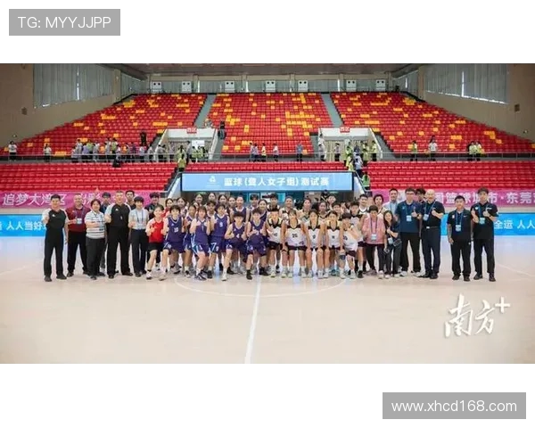 十五运东莞赛区首场测试赛举行 聋人篮球实战演练助力残特奥会(3)